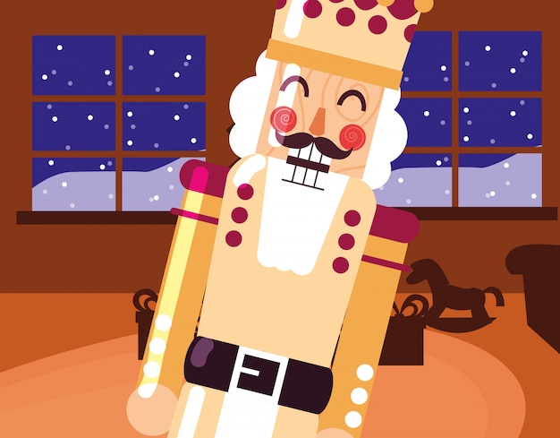 Christmas nutcracker design