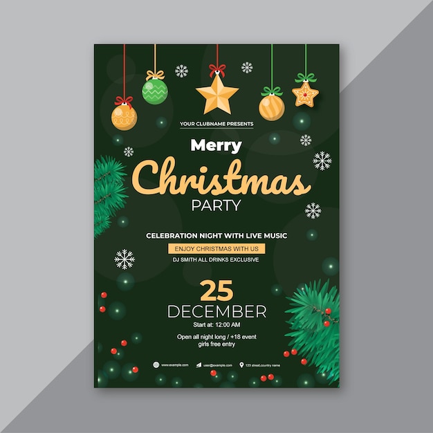 Christmas Party template