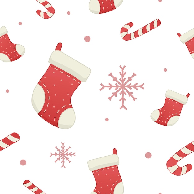 Christmas Pattern Background Seamless Christmas Pattern tile