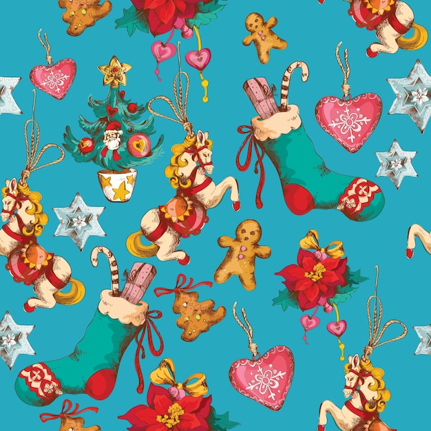 Christmas pattern design