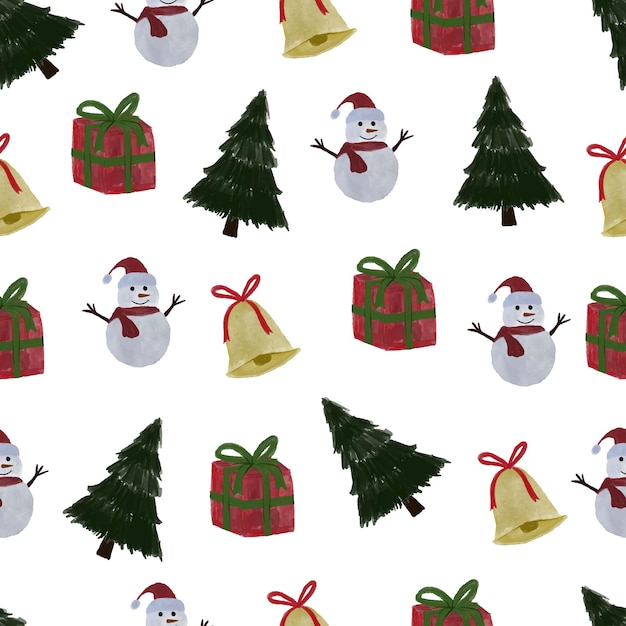 christmas pattern for fabric and wallapaer