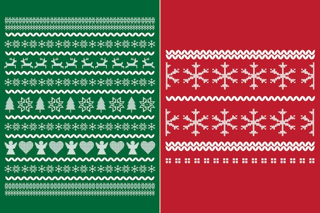 Christmas pattern festive winter texture