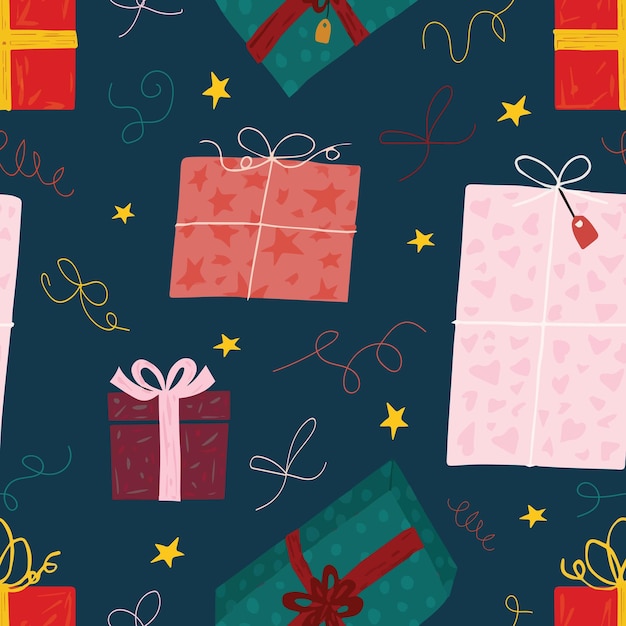 Christmas pattern texture background