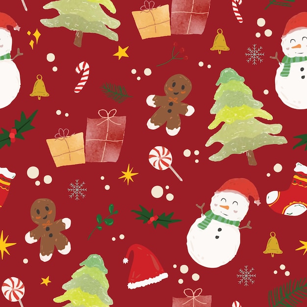 Christmas pattern texture background