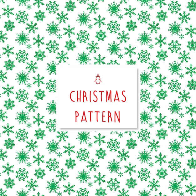 Vector christmas pattern with background