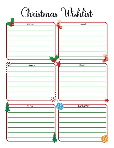 Christmas Planner