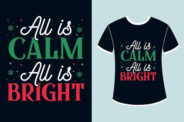 Christmas quotes tshirt design