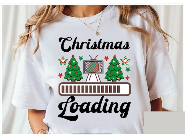 Christmas Retro Christmas T shirt design