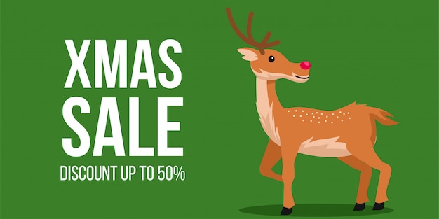 Christmas sale banner