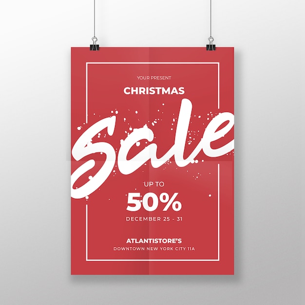 Christmas Sale banner