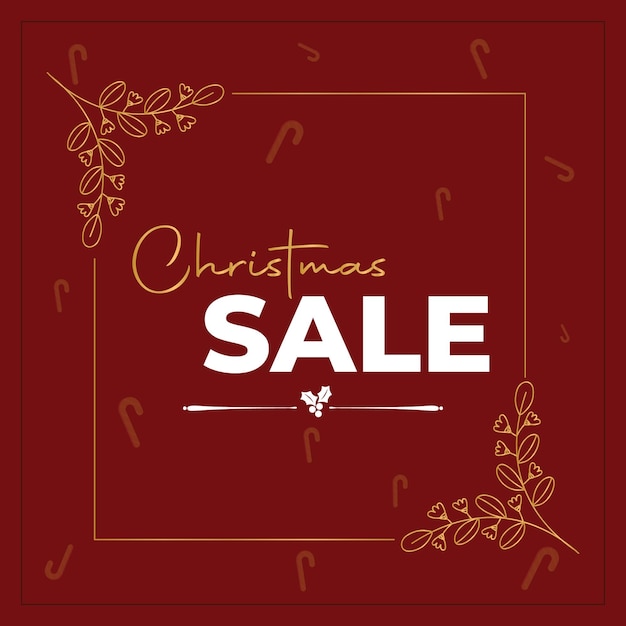 Christmas Sale Poster vector