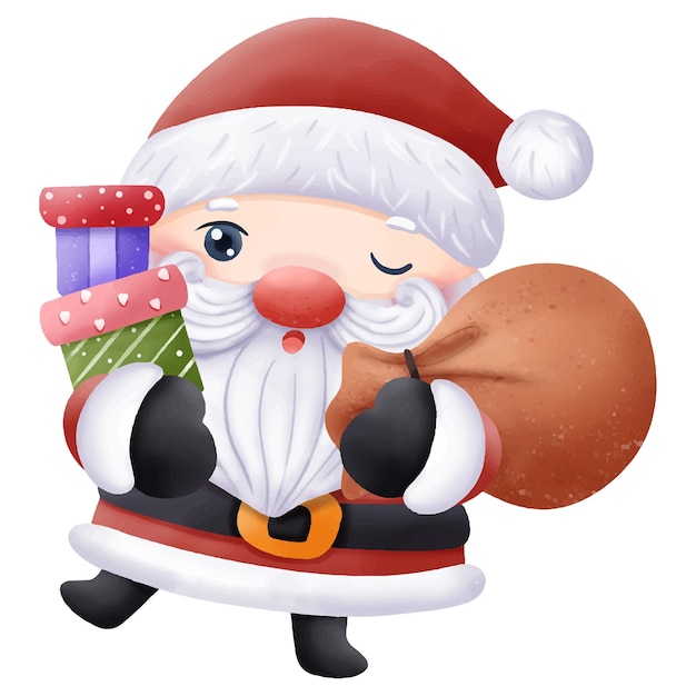 Christmas Santa Claus Illustration