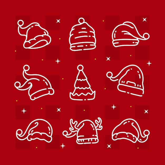 Christmas Santa Hat Collection