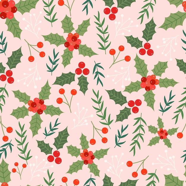 Christmas seamless pattern