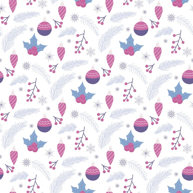 Christmas seamless pattern