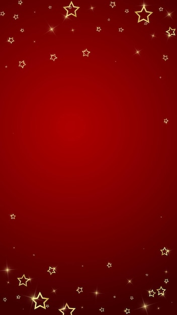 Christmas stars vector overlay