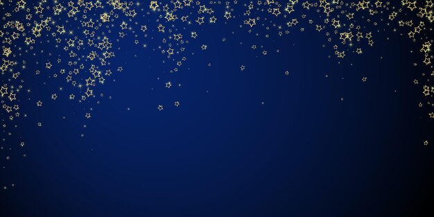 Christmas stars vector overlay