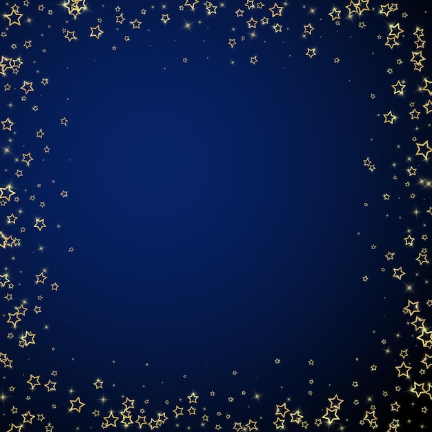 Christmas stars vector overlay