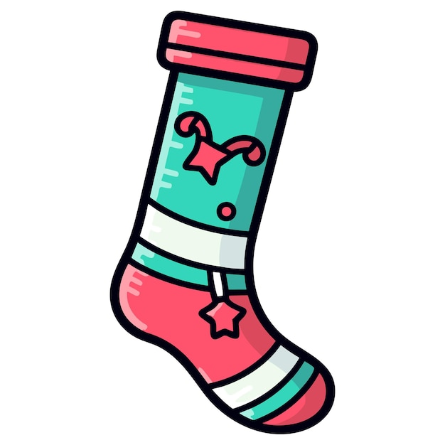 Christmas stockings vector