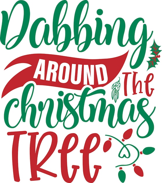 Christmas SVG design Christmas Quotes Tshirt Design