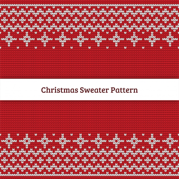 Christmas Sweater Pattern