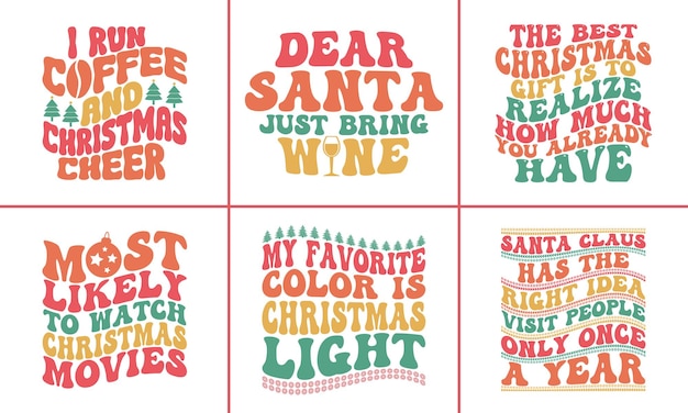 Christmas t-shirt design bundle