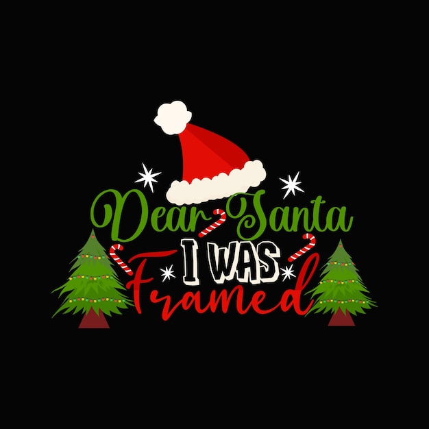 Christmas t-shirt design, Christmas holiday typography, Vector illustration.