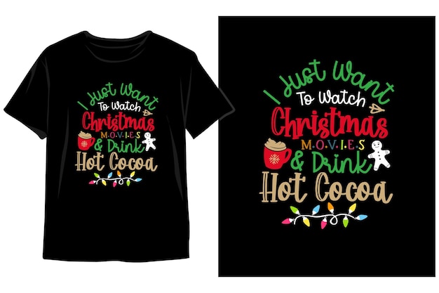 Christmas t-shirt design. Typography Christmas t-shirt design. Christmas Vector