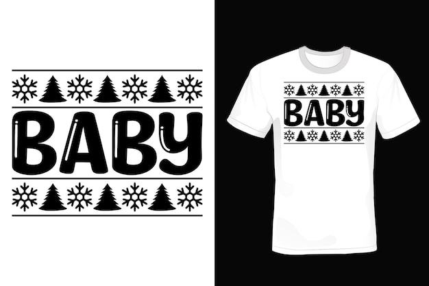 Christmas T shirt design, typography, vintage