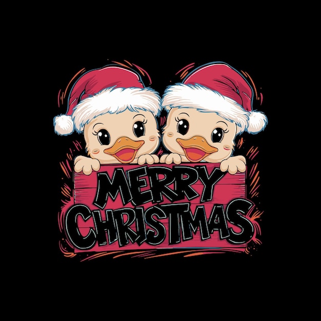 Vector christmas t shirt design