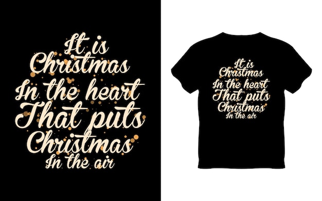 Christmas t-shirt design