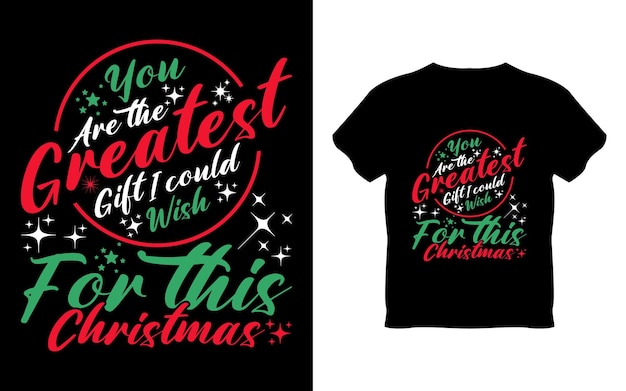 Christmas t-shirt design