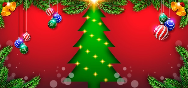 Christmas themed background