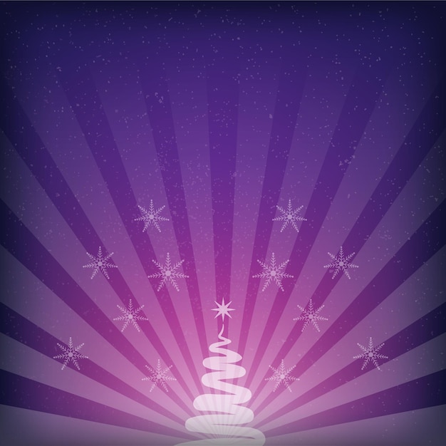 Christmas tree background design