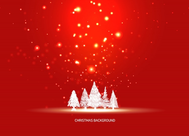 Christmas tree  background