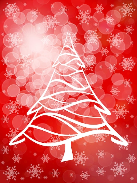 Christmas tree background