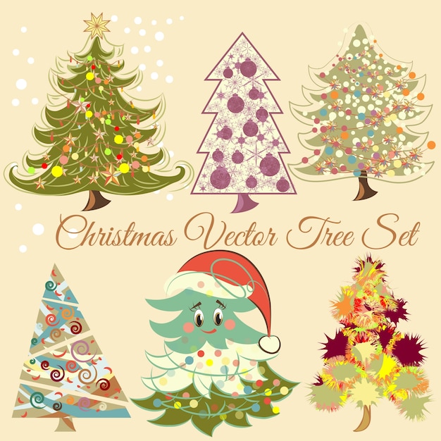 Christmas tree set