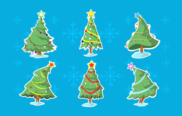 Christmas Tree Sticker