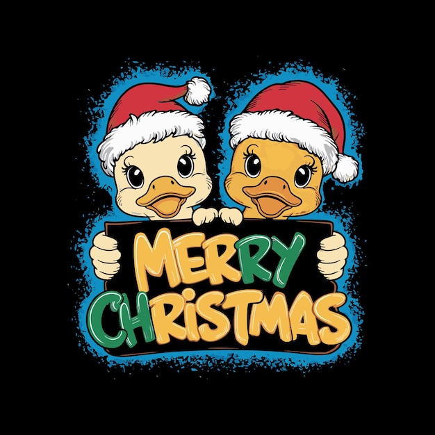 Vector christmas tshirt design