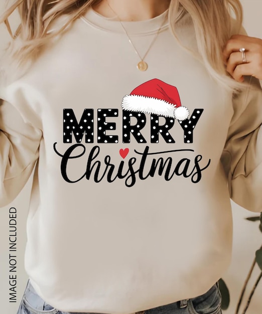 Vector christmas tshirt design