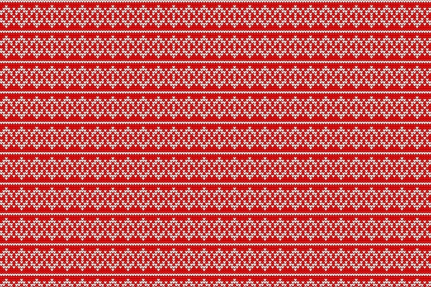 Christmas ugly sweaters seamless pattern premium vector Premium Vector