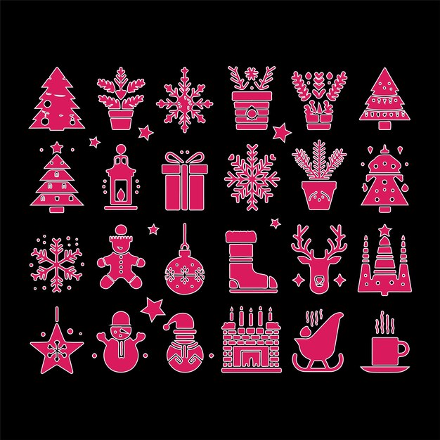 Christmas Vector Icon illustrator