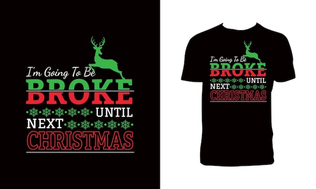 Christmas Vector Tee Design