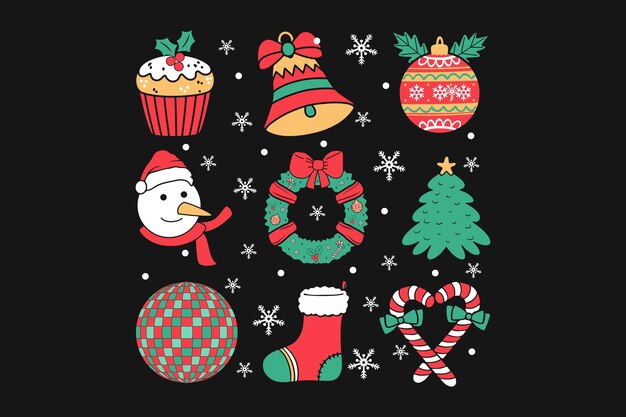 Christmas Vector Tshirt Design