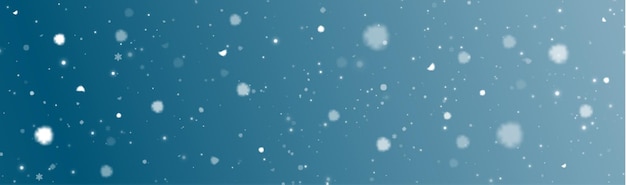 Christmas winter blue abstract background. Powder PNG. Winter holiday storm with wind and snowflakes