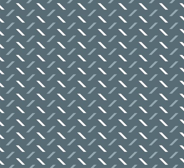 Chrome Metal Diamond Seamless Pattern Wave Curly Zig Zag Lines Illustration Design