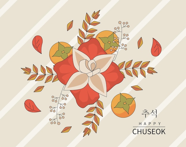 Chuseok gift and fruits