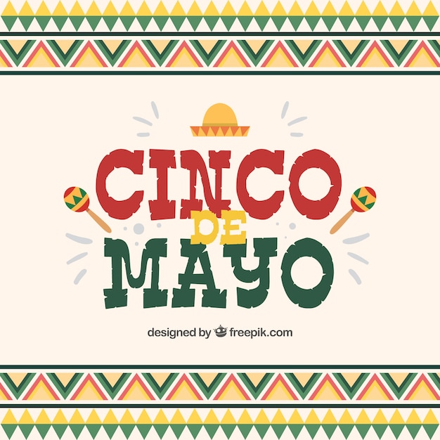 Vector cinco de mayo background