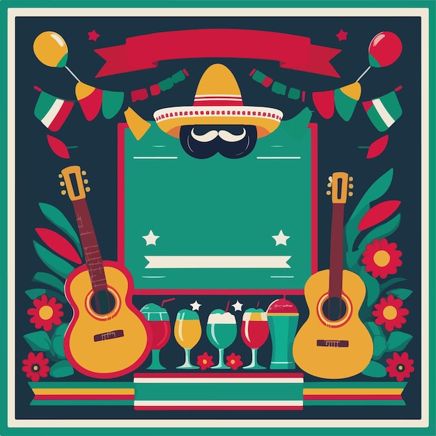 Vector cinco de mayo celebration stock vector