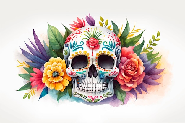 Cinco de Mayo mexican skull